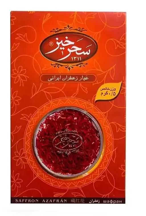 زعفران سرگل 0/5 گرم سحرخیز